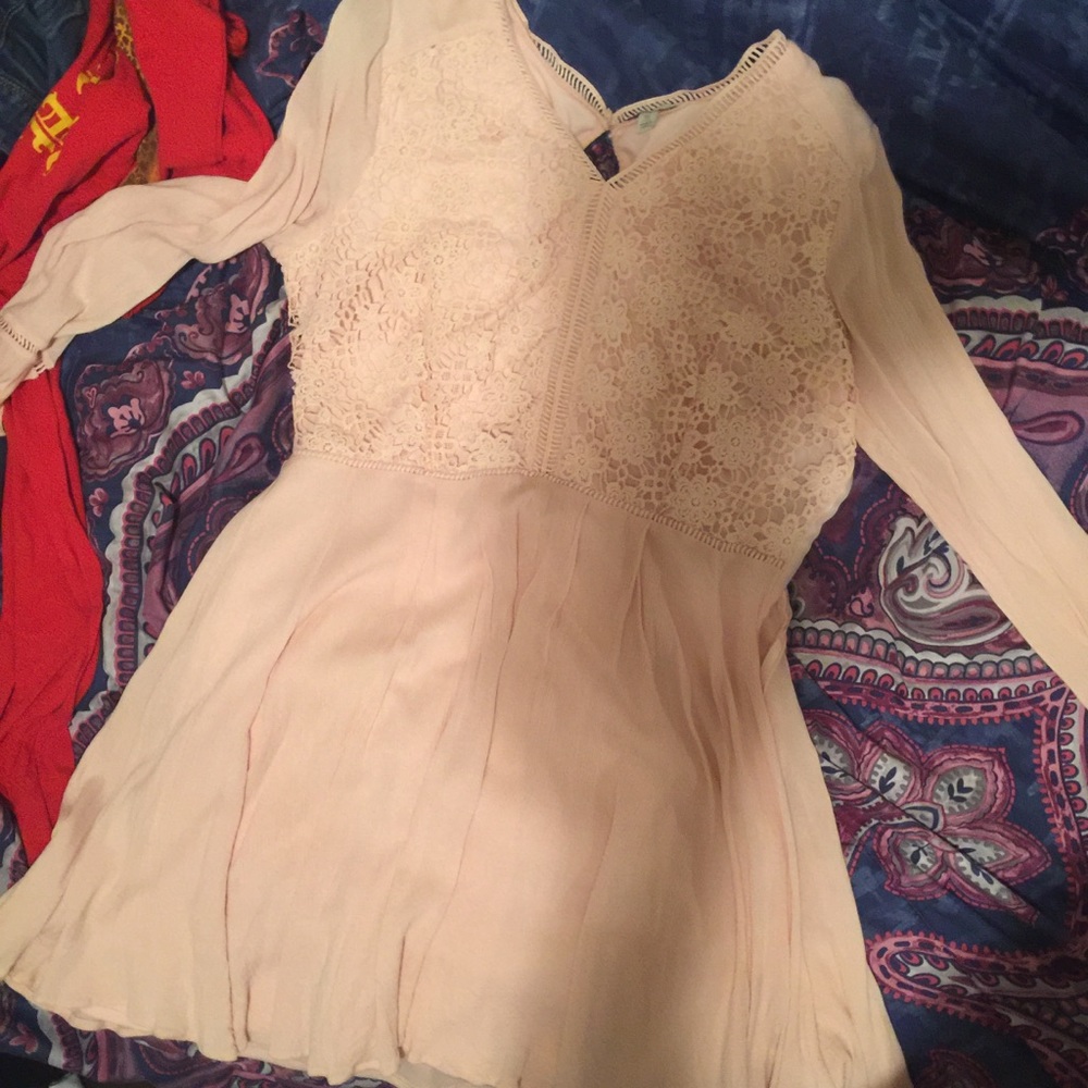 Cute Easter dress in light pink